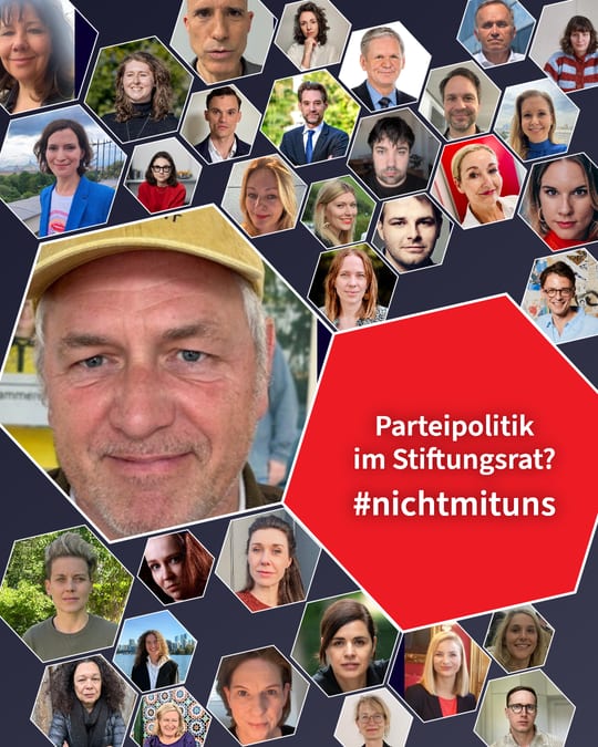 Parteipolitik im Stiftungsrat? #nichtmituns