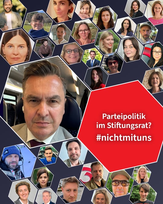 Parteipolitik im Stiftungsrat? #nichtmituns