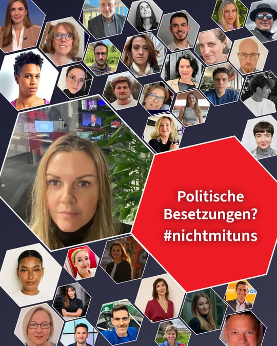 Politische Besetzungen? #nichtmituns