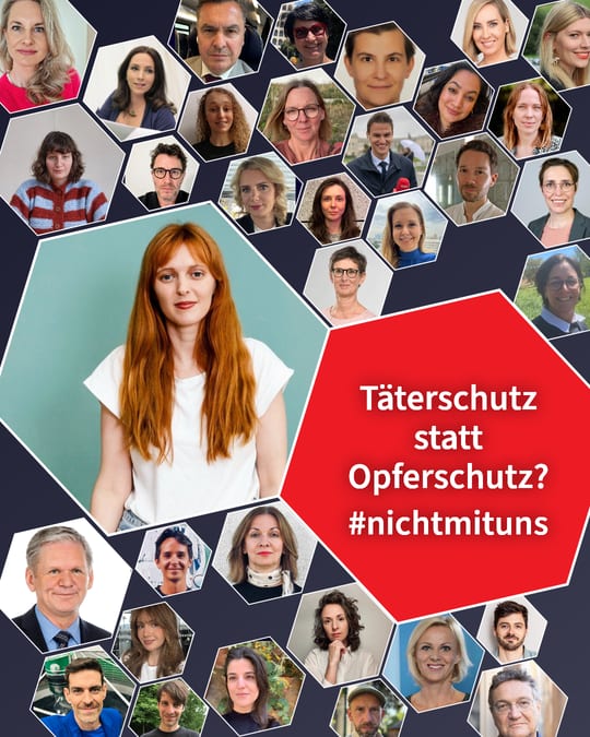 Täterschutz statt Opferschutz? #nichtmituns