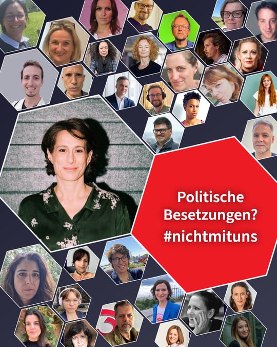 Politische Besetzungen? #nichtmituns