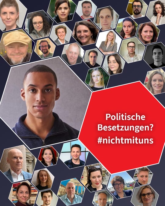 Politische Besetzungen? #nichtmituns