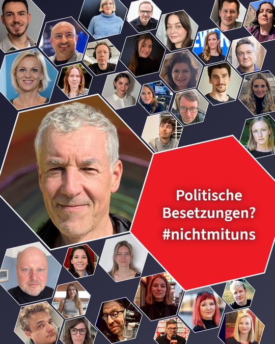 Politische Besetzungen? #nichtmituns