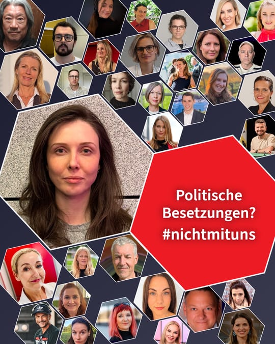 Politische Besetzungen? #nichtmituns