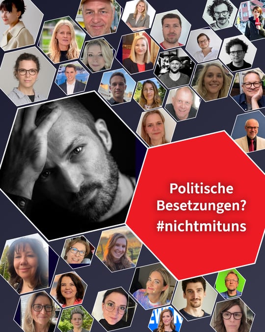 Politische Besetzungen? #nichtmituns