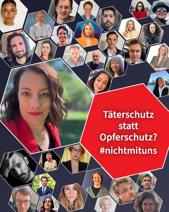 Täterschutz statt Opferschutz? #nichtmituns