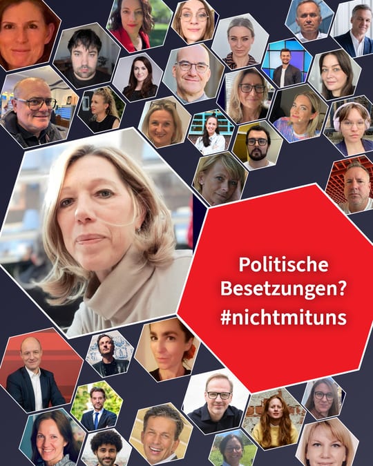 Politische Besetzungen? #nichtmituns
