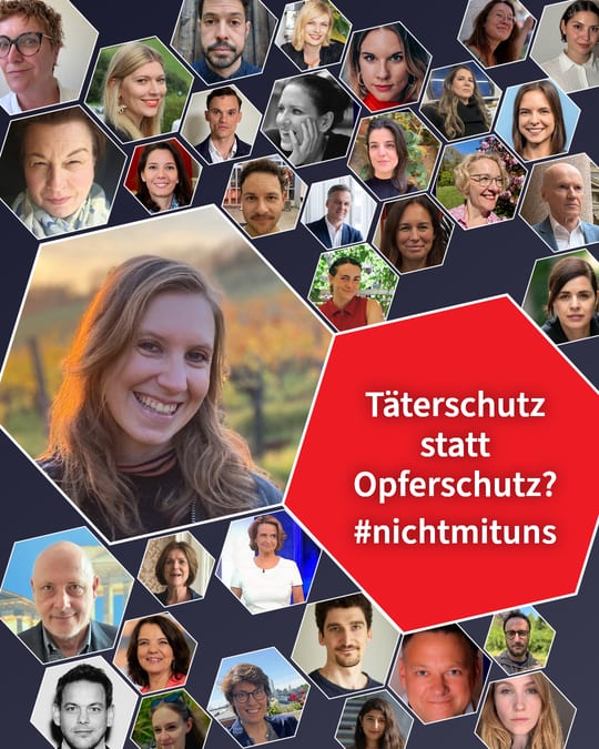 Täterschutz statt Opferschutz? #nichtmituns