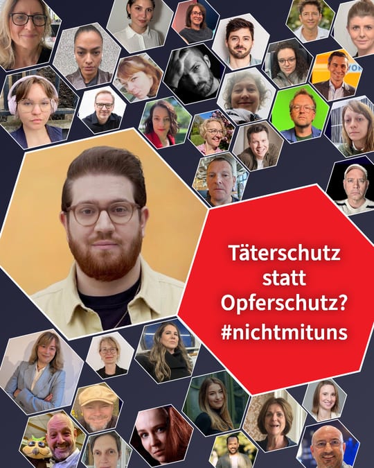 Täterschutz statt Opferschutz? #nichtmituns