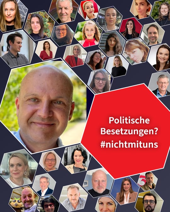 Politische Besetzungen? #nichtmituns