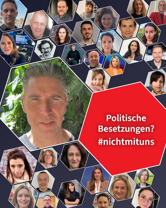 Politische Besetzungen? #nichtmituns