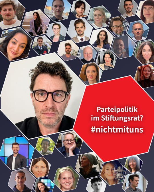 Parteipolitik im Stiftungsrat? #nichtmituns