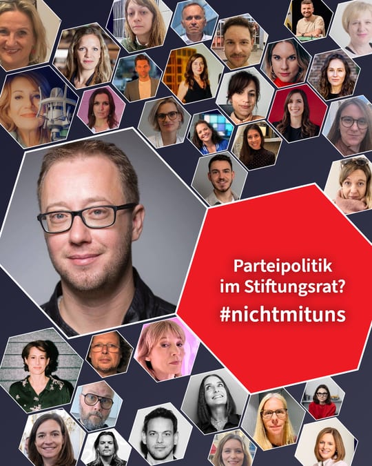Parteipolitik im Stiftungsrat? #nichtmituns