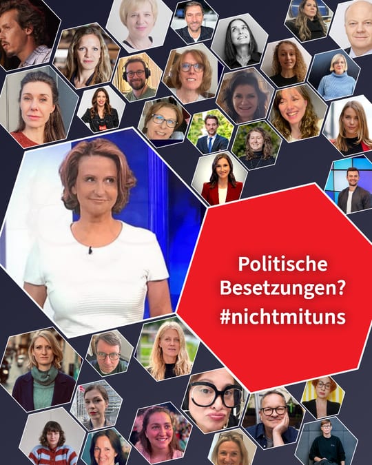 Politische Besetzungen? #nichtmituns
