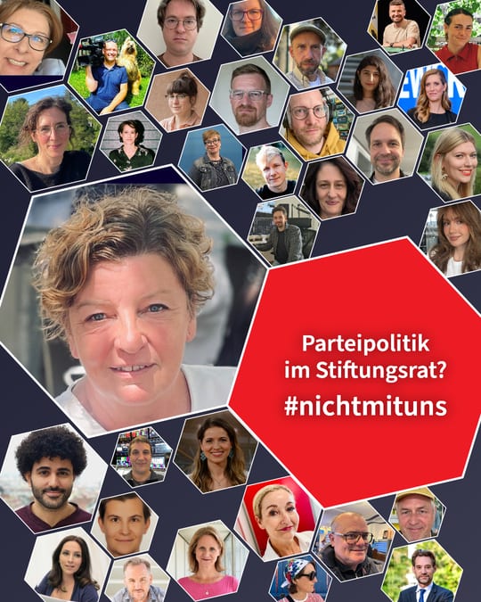 Parteipolitik im Stiftungsrat? #nichtmituns