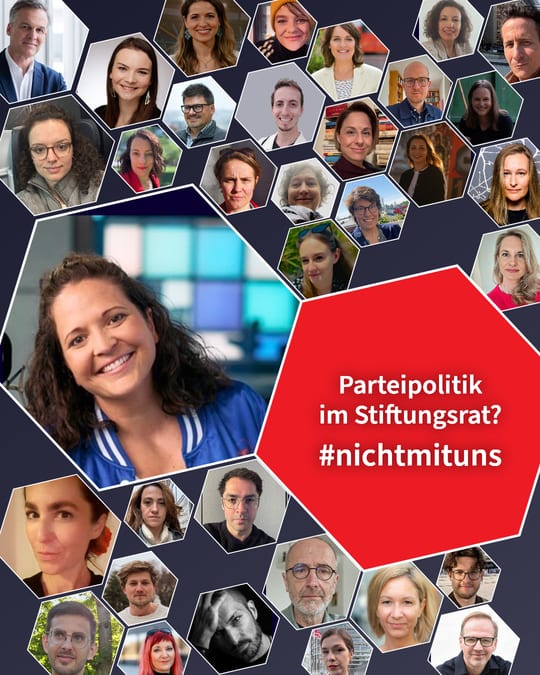 Parteipolitik im Stiftungsrat? #nichtmituns