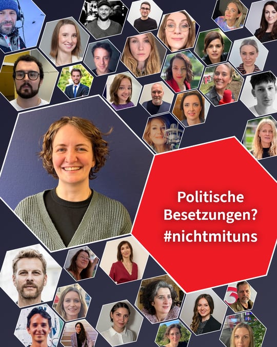 Politische Besetzungen? #nichtmituns