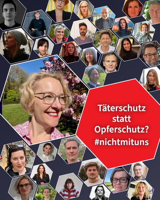Täterschutz statt Opferschutz? #nichtmituns