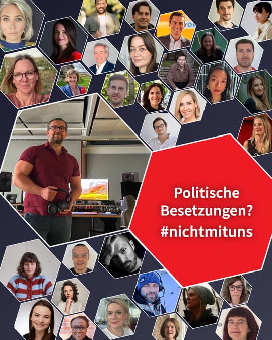 Politische Besetzungen? #nichtmituns