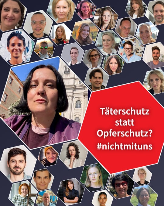 Täterschutz statt Opferschutz? #nichtmituns