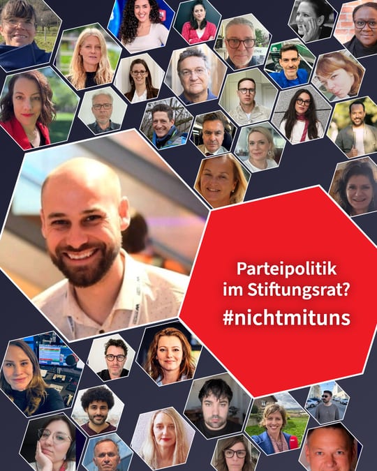 Parteipolitik im Stiftungsrat? #nichtmituns